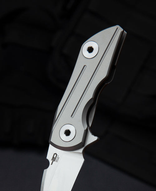 Bestech 2500 Delta BT2006A CPM-S35VN Titanium Handle Blade Frame Lock Folding Knife