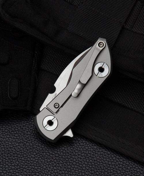 Bestech 2500 Delta BT2006A CPM-S35VN Titanium Handle Blade Frame Lock Folding Knife