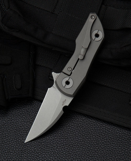 Bestech 2500 Delta BT2006B CPM-S35VN Titanium Handle Blade Frame Lock Folding Knife