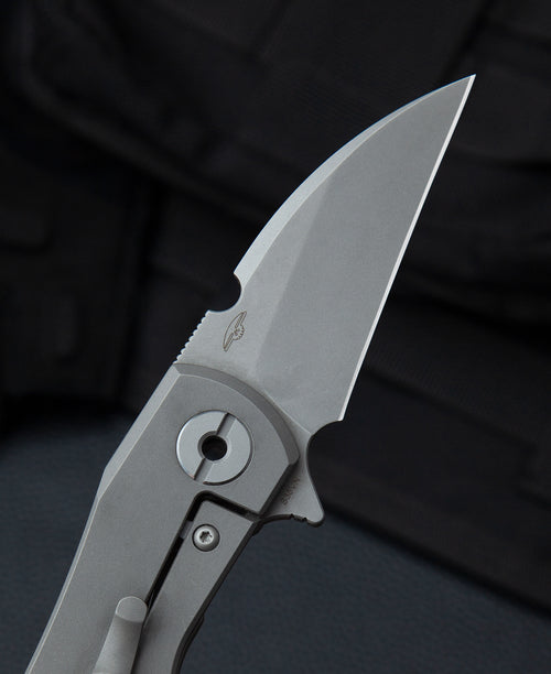 Bestech 2500 Delta BT2006B CPM-S35VN Titanium Handle Blade Frame Lock Folding Knife