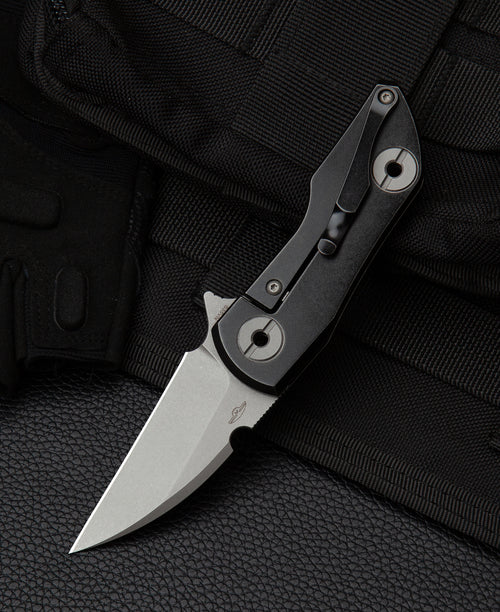 Bestech 2500 Delta BT2006C CPM-S35VN Titanium Handle Blade Frame Lock Folding Knife
