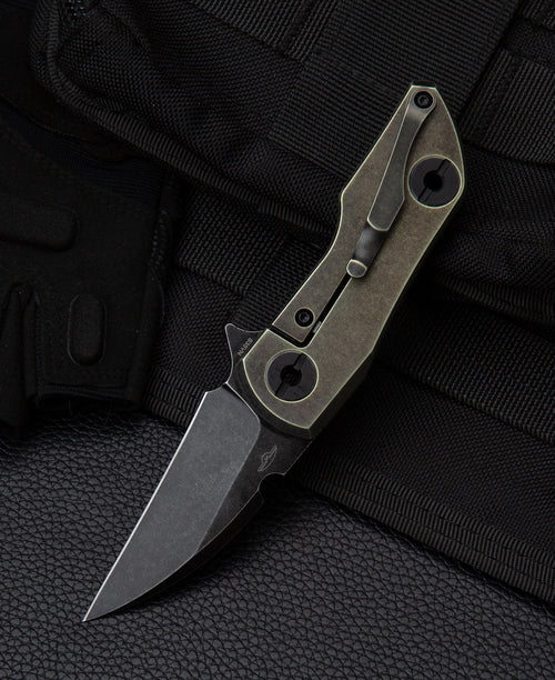 Bestech 2500 Delta BT2006D CPM-S35VN Titanium Handle Blade Frame Lock Folding Knife