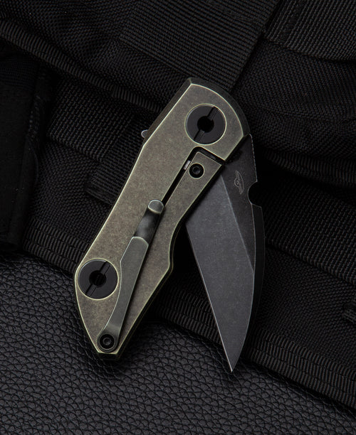 Bestech 2500 Delta BT2006D CPM-S35VN Titanium Handle Blade Frame Lock Folding Knife