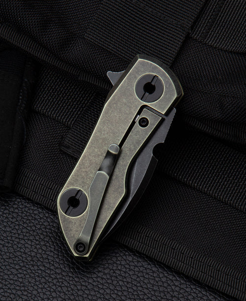 Bestech 2500 Delta BT2006D CPM-S35VN Titanium Handle Blade Frame Lock Folding Knife