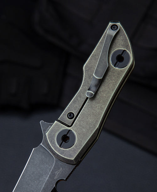 Bestech 2500 Delta BT2006D CPM-S35VN Titanium Handle Blade Frame Lock Folding Knife