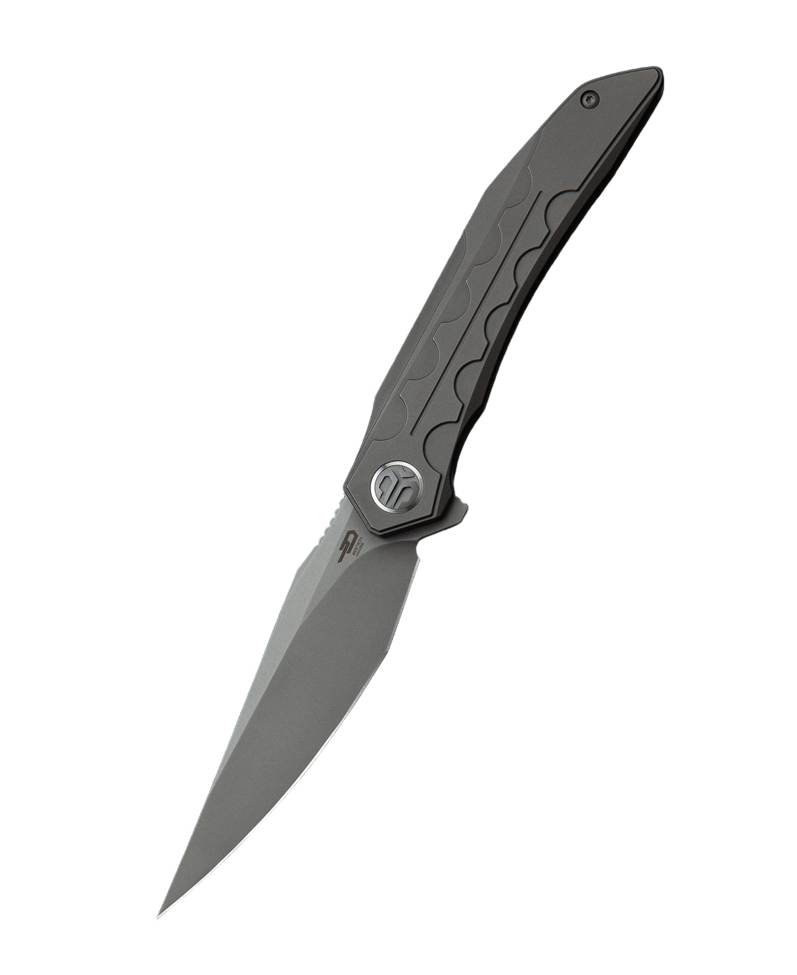 Bestech Samari BT2009A M390 Blade Titanium Handle Frame Lock Folding Knife