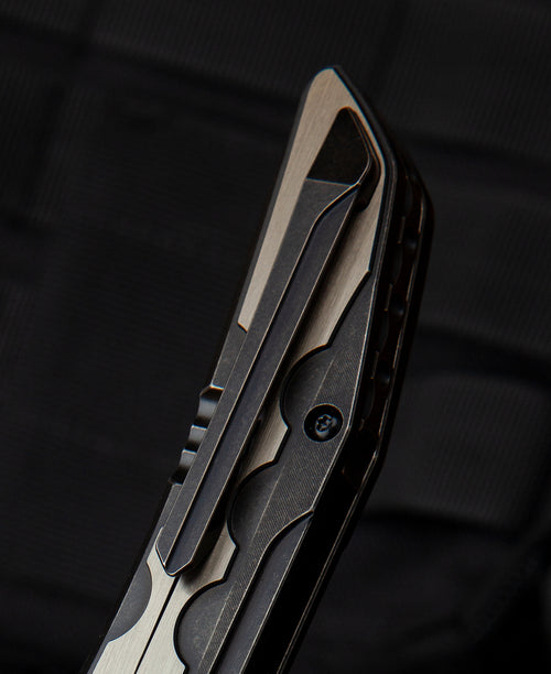 Bestech Samari BT2009D M390 Blade Titanium Handle Frame Lock Folding Knife