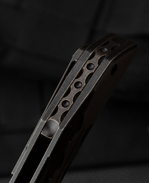 Bestech Samari BT2009D M390 Blade Titanium Handle Frame Lock Folding Knife