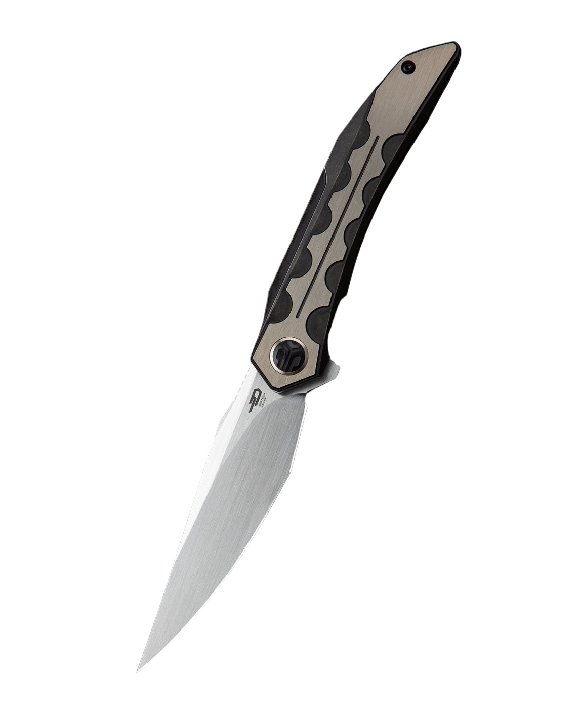 Bestech Samari BT2009D M390 Blade Titanium Handle Frame Lock Folding Knife