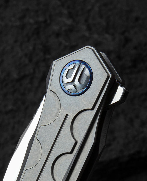 Bestech Samari BT2009E M390 Blade Titanium Handle Frame Lock Folding Knife