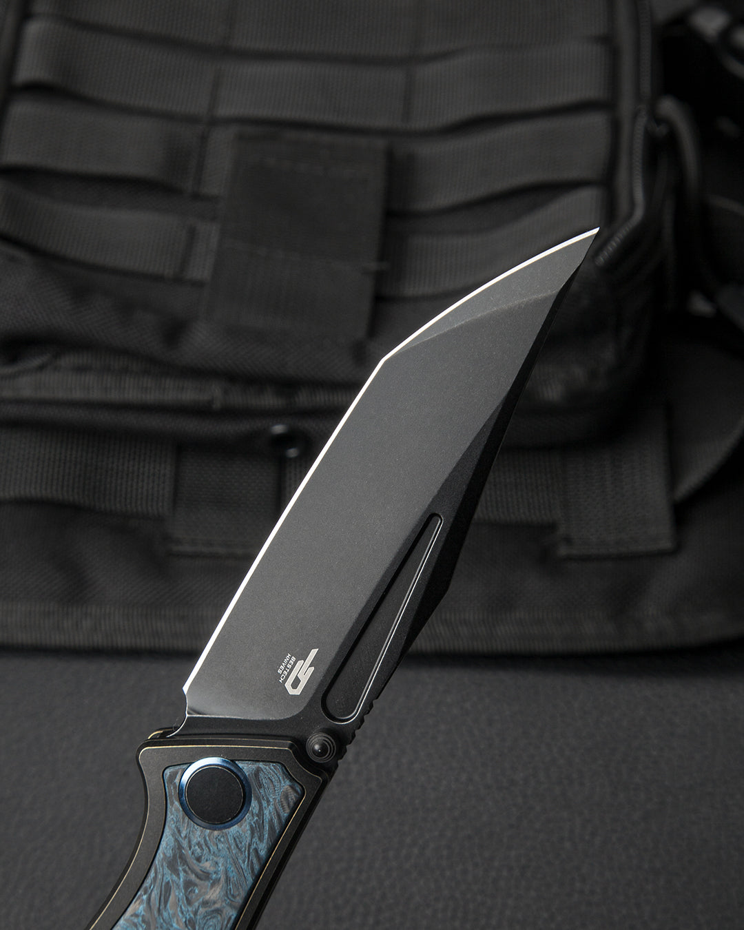 Bestech Togatta BT2102H M390 Blade Titanium+Carbon Fiber Inlay Handle Frame Lock Folding Knife