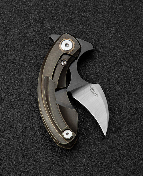 Bestech Strelit BT2103B CPM-S35VN Blade Titanium Handle Frame Lock Folding Knife