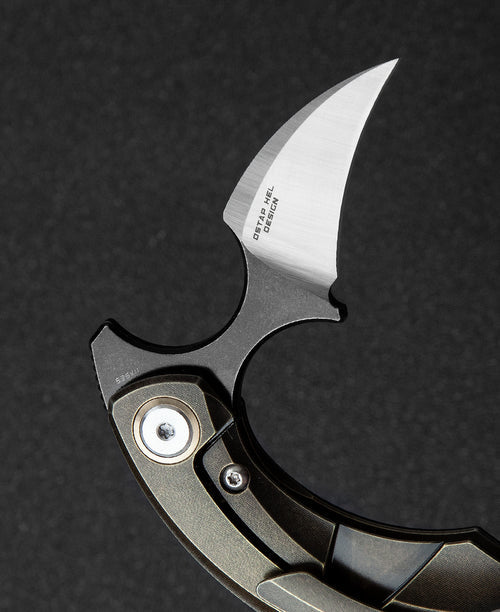 Bestech Strelit BT2103B CPM-S35VN Blade Titanium Handle Frame Lock Folding Knife