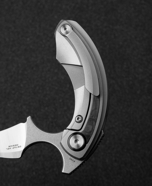 Bestech Strelit BT2103E M390 Blade Titanium+Black Red Marble Carbon Fiber Inlay Handle Frame Lock Folding Knife