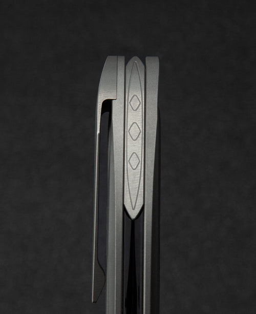 Bestech Nuke BT2107C M390 Blade Titanium+Black Red Marble Carbon Fiber Inlay Handle Frame Lock Folding Knife