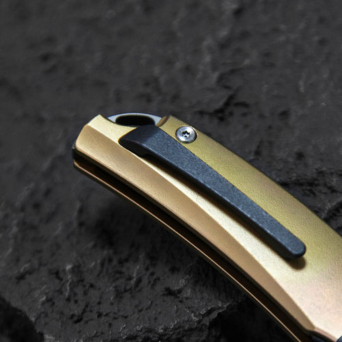 Bestech Supernova BT2111C M390 Blade Titanium+Zirconium bolster Handle Liner lock Folding Knife