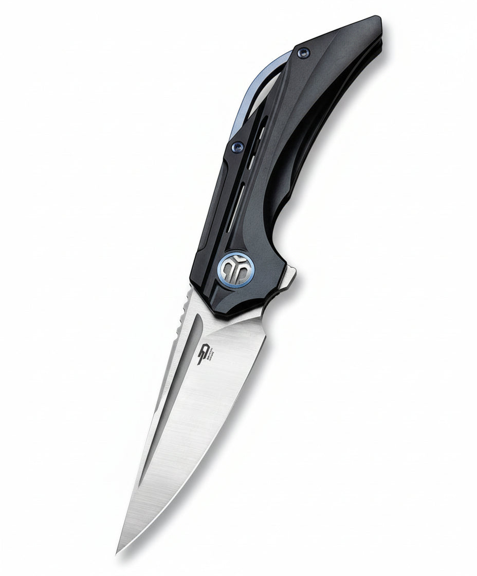 Bestech Vigil BT2201C M390 Blade Titanium Handle Frame Lock Folding Knife