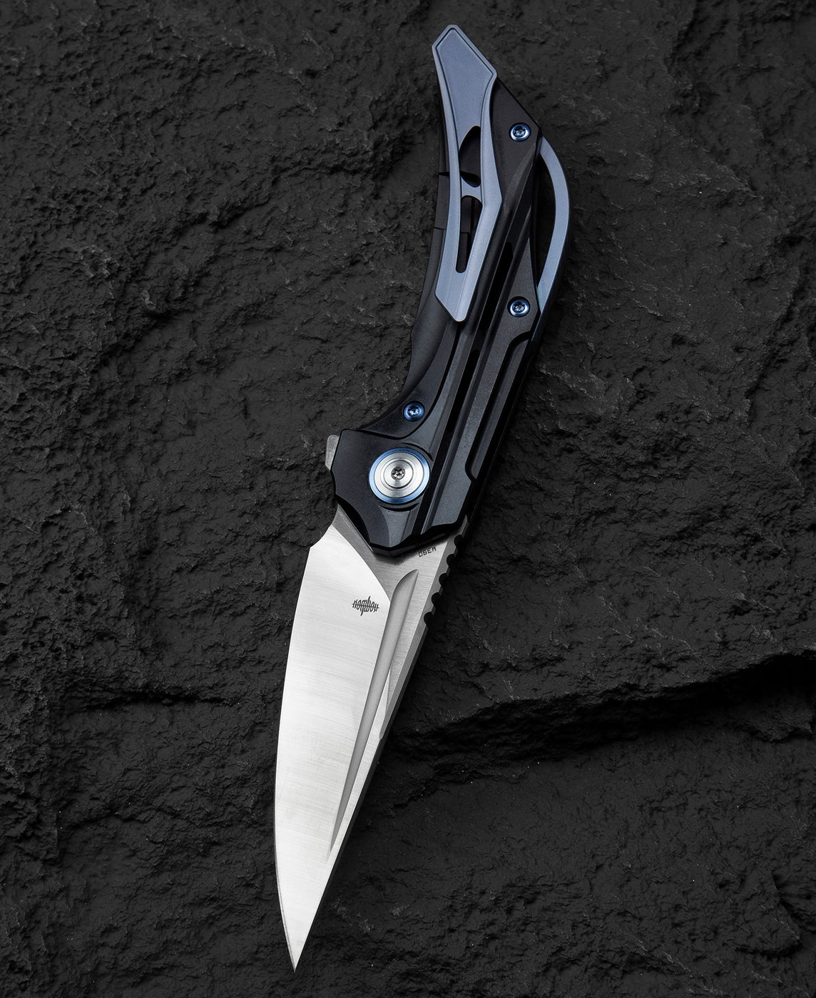 Bestech Vigil BT2201C M390 Blade Titanium Handle Frame Lock Folding Knife