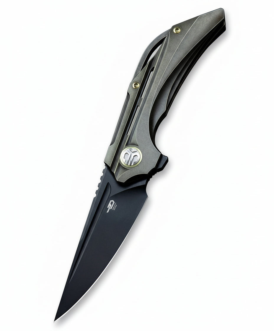 Bestech Vigil BT2201D M390 Blade Titanium Handle Frame Lock Folding Knife