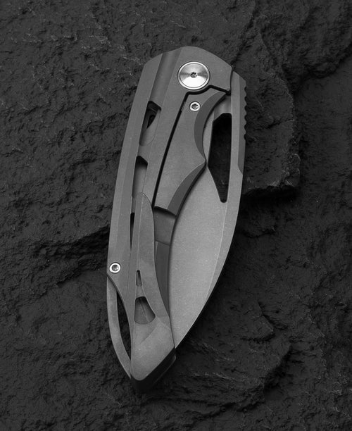 Bestech Fairchild BT2202B CPM-S35VN Blade Titanium Handle Frame Lock Folding Knife
