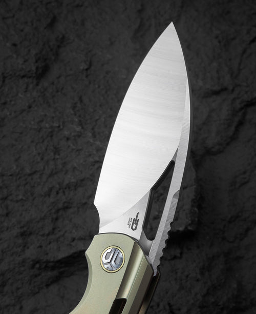 Bestech Fairchild BT2202D CPM-S35VN Blade Titanium Handle Frame Lock Folding Knife