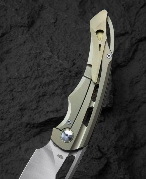 Bestech Fairchild BT2202D CPM-S35VN Blade Titanium Handle Frame Lock Folding Knife