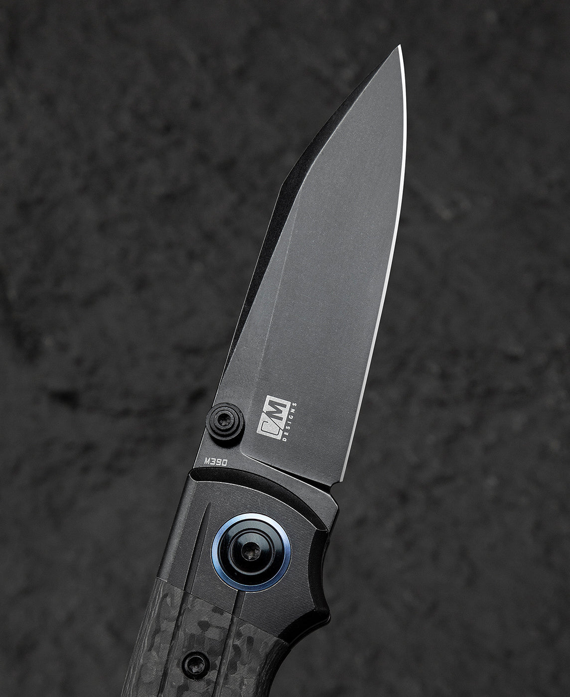 Bestech Tonic BT2204E M390 Blade Titanium+Carbon Fiber Inlay Handle Back Lock Folding Knife