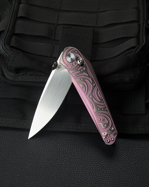 Bestech Mothus BT2206E M390 Blade Titanium Handle Crossbar Lock Folding Knife