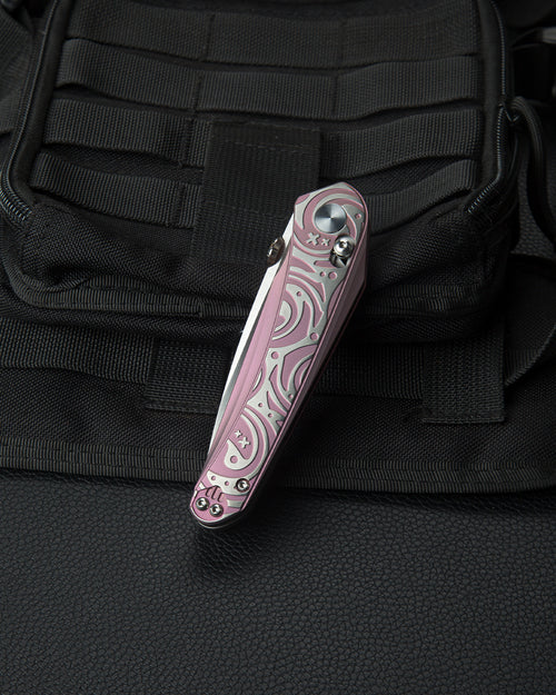 Bestech Mothus BT2206E M390 Blade Titanium Handle Crossbar Lock Folding Knife