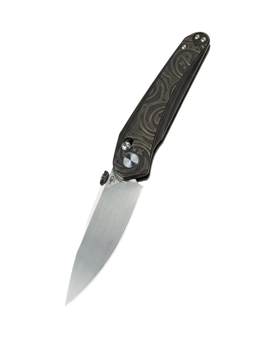 Bestech Mothus BT2206F M390 Blade Titanium Handle Crossbar Lock Folding Knife