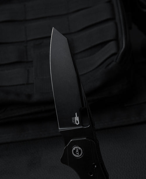 Bestech Nyxie BT2209B CPM-S35VN Blade Titanium Handle Frame Lock Folding Knife