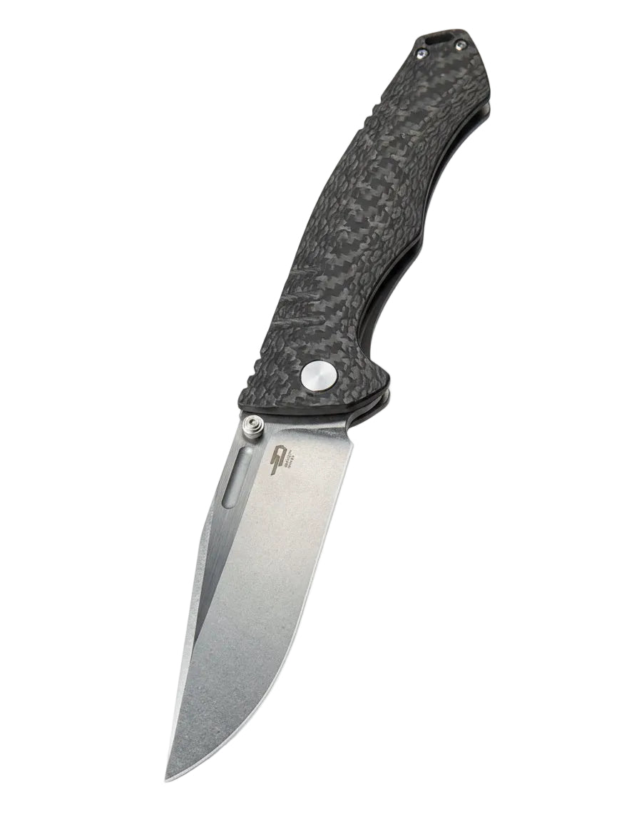 Bestech Keen II BT2301A CPM-S35VN Blade Titanium +Carbon Fiber Handle Frame Lock Folding Knife