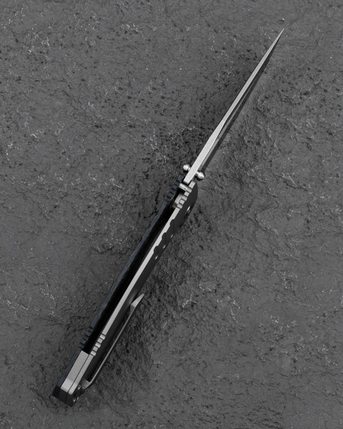 Bestech Keen II BT2301B CPM-S35VN Blade Titanium +Carbon Fiber Handle Frame Lock Folding Knife