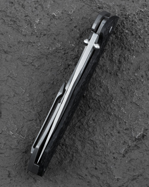 Bestech Keen II BT2301B CPM-S35VN Blade Titanium +Carbon Fiber Handle Frame Lock Folding Knife