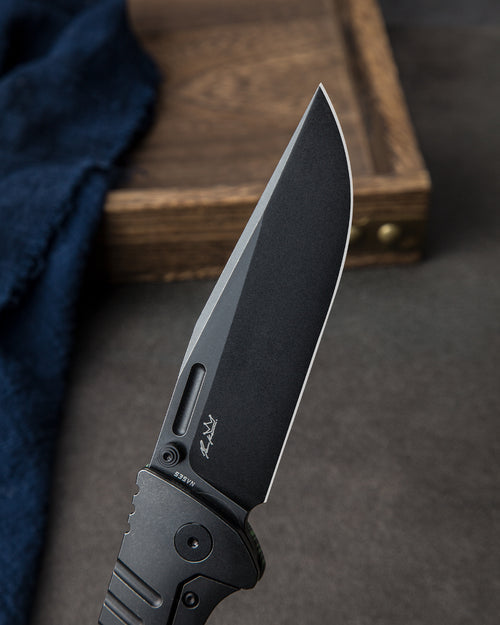 Bestech Keen II BT2301E CPM-S35VN Blade Black Green G10+Titanium Handle Frame Lock Folding Knife