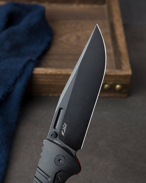 Bestech Keen II BT2301F CPM-S35VN Blade Black orange G10+Titanium Handle Frame Lock Folding Knife