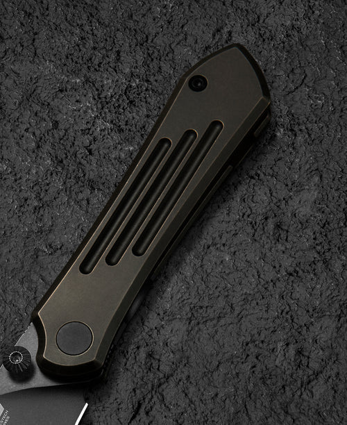 Bestech Icarus BT2302B M390 Blade Titanium Handle Frame Lock Folding Knife