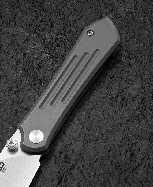 Bestech Icarus BT2302C M390 Blade Titanium Handle Frame Lock Folding Knife