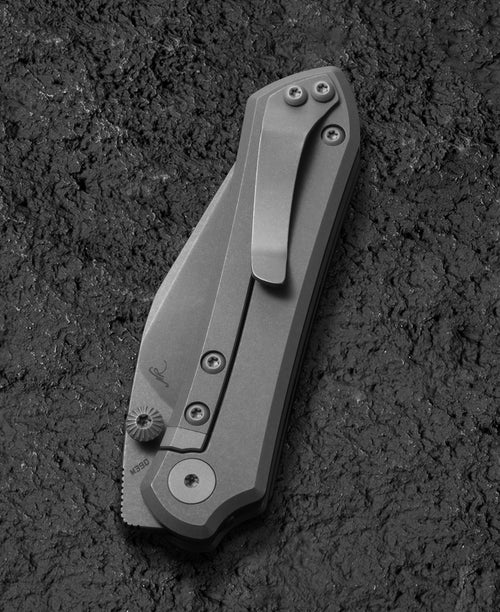 Bestech Icarus BT2302D M390 Blade Titanium Handle Frame Lock Folding Knife