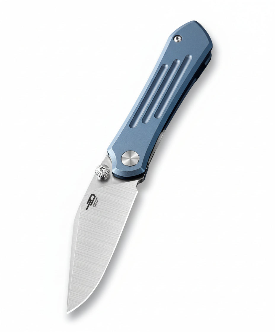 Bestech Icarus BT2302E M390 Blade Titanium Handle Frame Lock Folding Knife