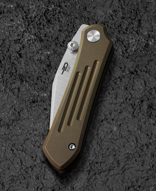 Bestech Icarus BT2302F M390 Blade Titanium Handle Frame Lock Folding Knife
