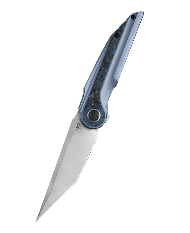 Bestech Blind Fury BT2303A M390 Blade Titanium and Carbon Fiber Handle Frame Lock Folding Knife