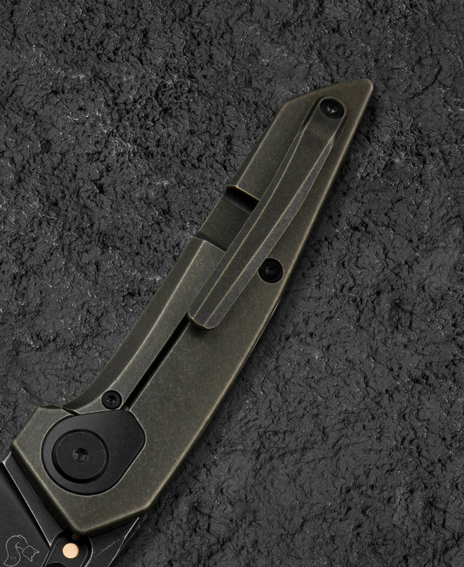 Bestech VK-VOID BT2305D Satin Elmax Blade Titanium Handle Frame Lock Folding Knife