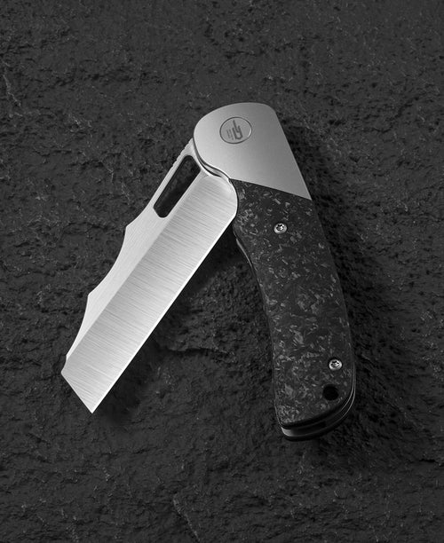 Bestech SYN BT2306A Elmax Blade Titanium+Carbon Fiber Handle Frame Lock Folding Knife