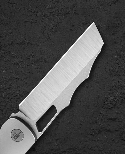 Bestech SYN BT2306B Elmax Blade Titanium+Micarta Handle Frame Lock Folding Knife