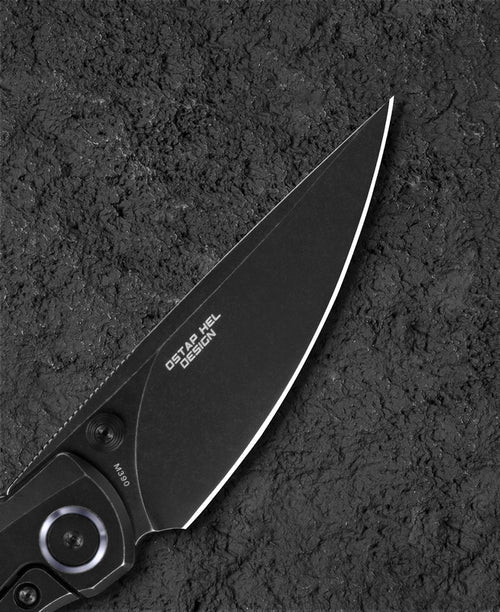 Bestech Lito BT2307D M390 Blade Titanium+Carbon Fiber Inlay Handle Frame Lock Folding Knife