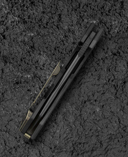 Bestech Nyxie 3 BT2308D CPM-S35VN Blade Marble Carbon Fiber Titanium Handle Frame Lock Folding Knife