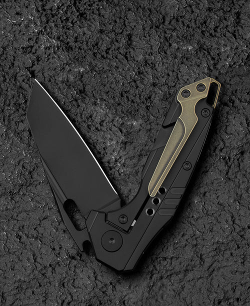 Bestech Nyxie 3 BT2308D CPM-S35VN Blade Marble Carbon Fiber Titanium Handle Frame Lock Folding Knife