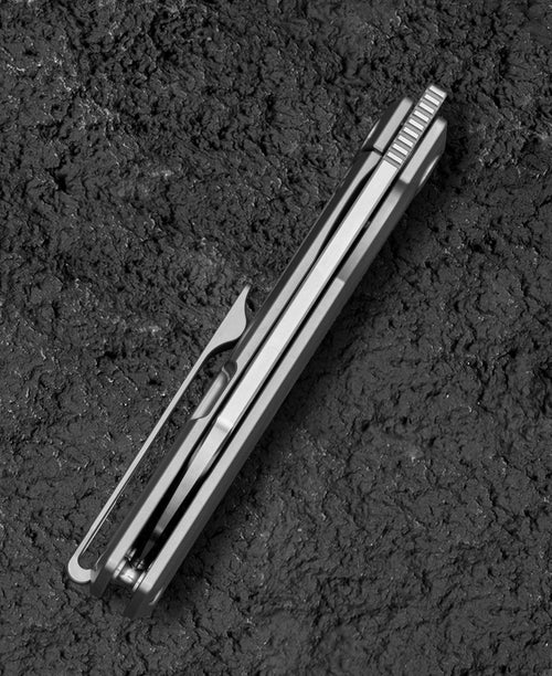 Bestech Bruv BT2401A M390 Blade Titanium Handle Frame Lock Folding Knife
