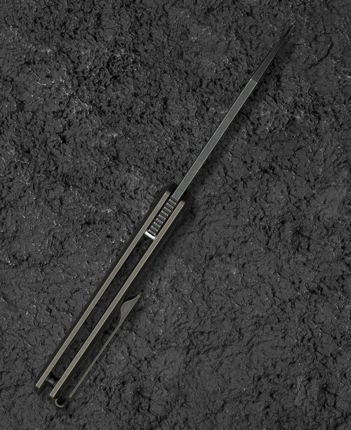 Bestech Bruv BT2401B M390 Blade Titanium Handle Frame Lock Folding Knife